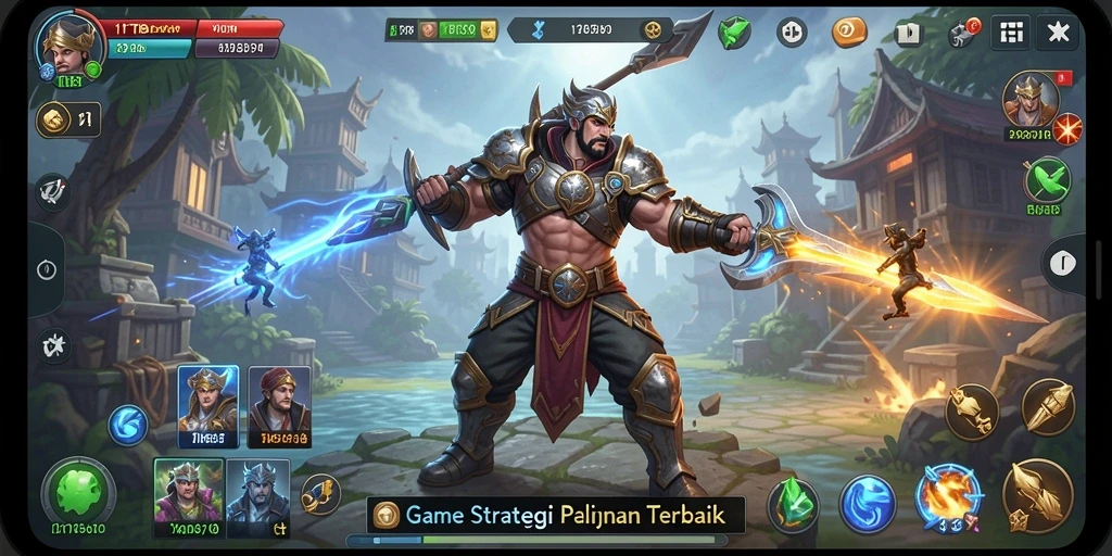 Screenshot utama gameplay SLG 11TBET yang seru dan strategis.