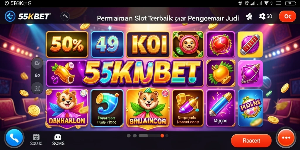 Gameplay menarik dari 55KBET yang memukau setiap pemain Slot.