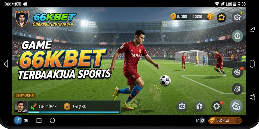 Tangkapan layar gameplay menyenangkan dari 66KBET yang memperlihatkan aksi olahraga.