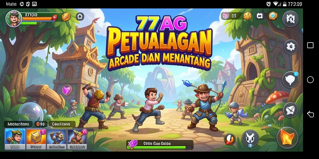 Screenshot 77AG menampilkan gameplay menarik dan penuh aksi.