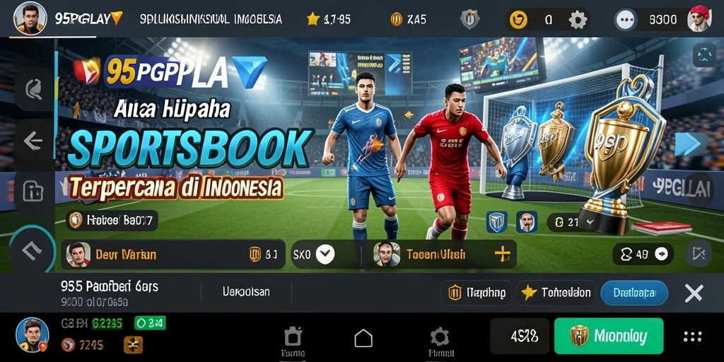 Tampilan gameplay Sportsbook di 95PGPLAY yang menarik dan interaktif.