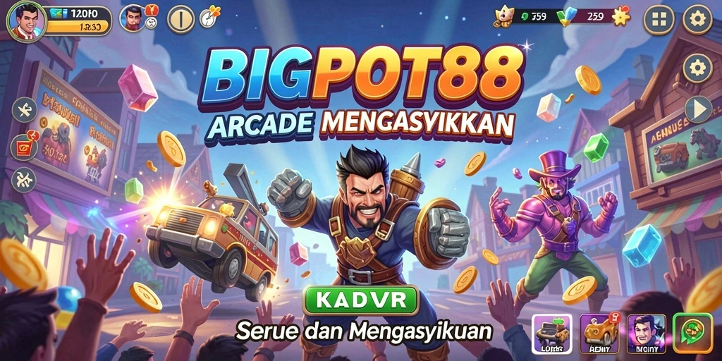 Gameplay seru dan penuh warna di BIGPOT88.