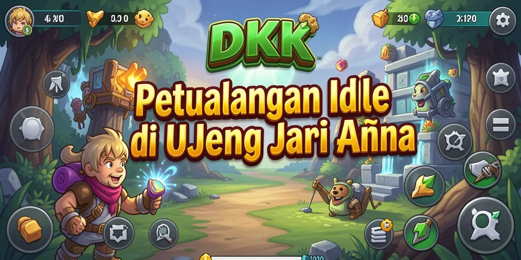 Screenshot DKK menampilkan gameplay Idle yang menarik dan interaktif.