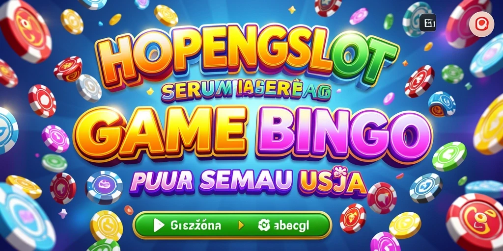 Tampilan gameplay seru HOPENGSLOT dengan suasana Bingo yang mendebarkan.