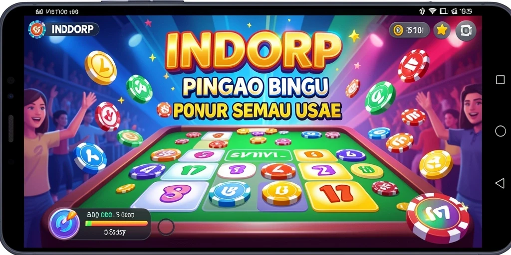 Tampilan gameplay Bingo yang menarik dan interaktif di INDORP.