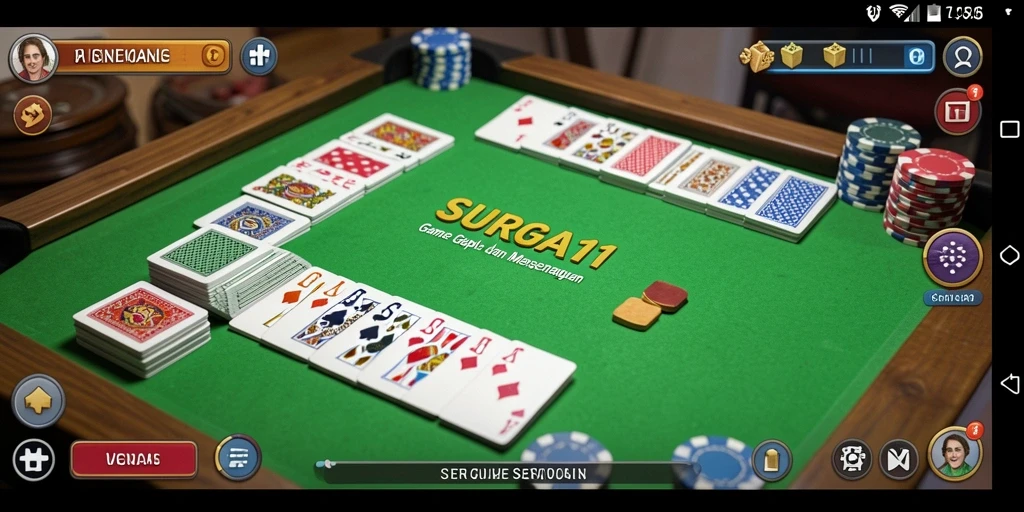 Tangkapan layar gameplay SURGA11 yang menarik dan seru.